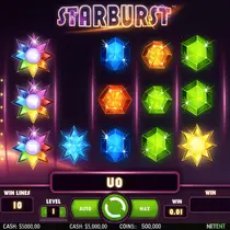 DanskeSpil - Starburst Slot Game - NetEnt Classic