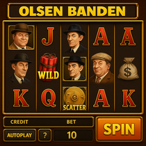 DanskeSpil - Olsen Banden Slot Game - Danish Themed Slot